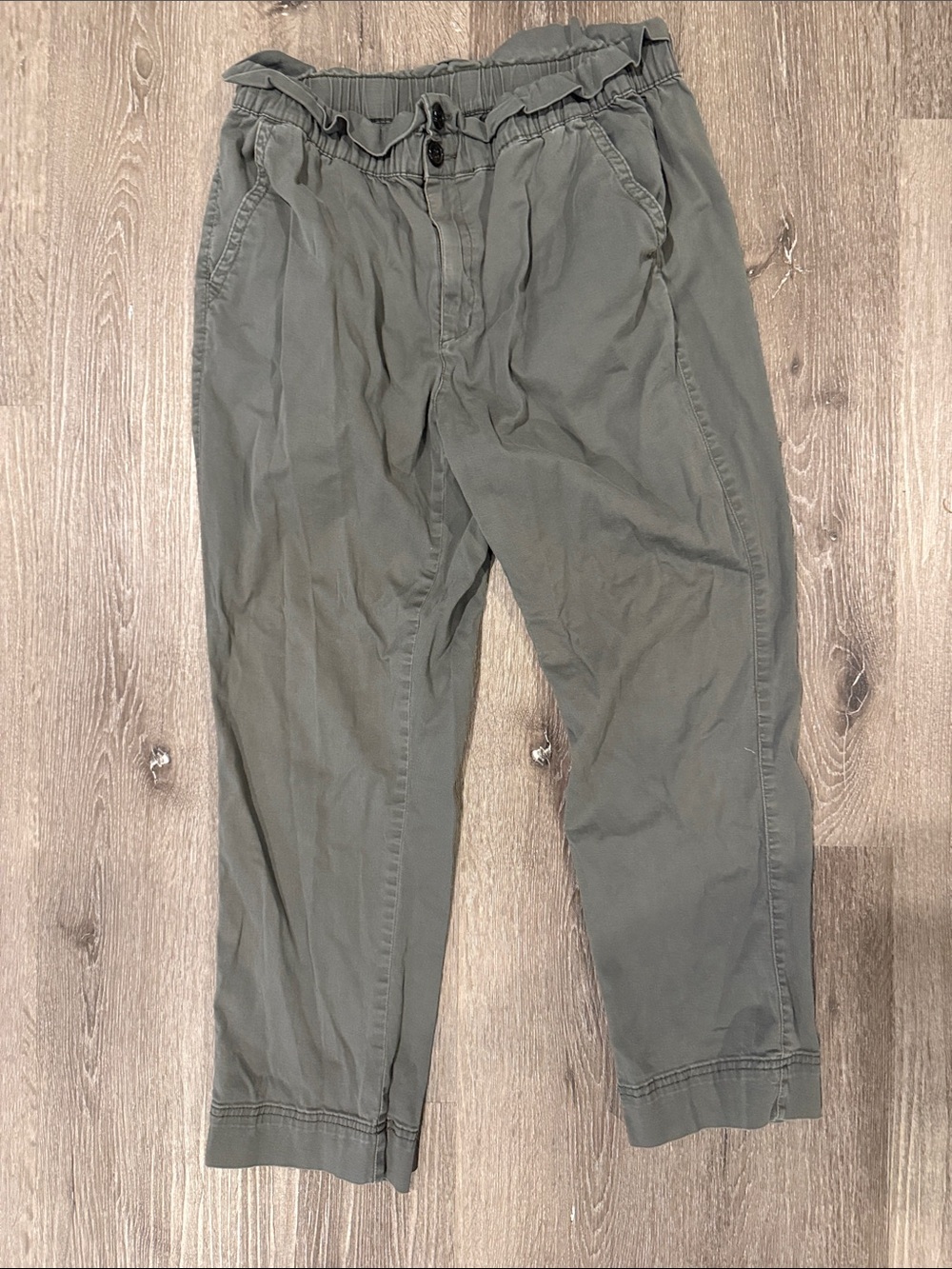 Women’s Olive Green Casual Pants